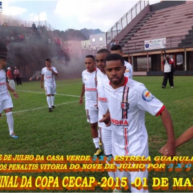 15ª COPA CECAP 2015 - NOVE DE JULHO É O CAMPEÃO DA COPA CECAP 2015 - 