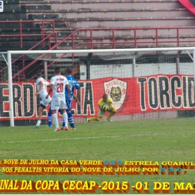 15ª COPA CECAP 2015 - NOVE DE JULHO É O CAMPEÃO DA COPA CECAP 2015 - 
