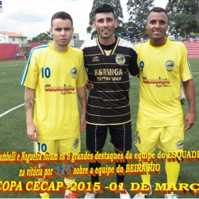 15ª COPA CECAP 2015 - NOVE DE JULHO É O CAMPEÃO DA COPA CECAP 2015 - 