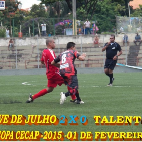 15ª COPA CECAP 2015 - NOVE DE JULHO É O CAMPEÃO DA COPA CECAP 2015 - 