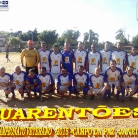 CAMPEONATO DE VETERANOS 2015 - GINGA BRASIL É O GRANDE CAMPEÃO