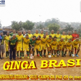 CAMPEONATO DE VETERANOS 2015 - GINGA BRASIL É O GRANDE CAMPEÃO