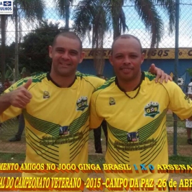 CAMPEONATO DE VETERANOS 2015 - GINGA BRASIL É O GRANDE CAMPEÃO
