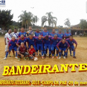 CAMPEONATO DE VETERANOS 2015 - GINGA BRASIL É O GRANDE CAMPEÃO