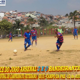CAMPEONATO DE VETERANOS 2015 - GINGA BRASIL É O GRANDE CAMPEÃO