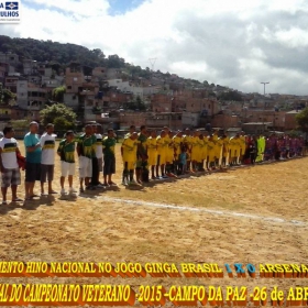 CAMPEONATO DE VETERANOS 2015 - GINGA BRASIL É O GRANDE CAMPEÃO