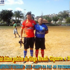 CAMPEONATO DE VETERANOS 2015 - GINGA BRASIL É O GRANDE CAMPEÃO