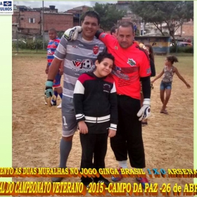 CAMPEONATO DE VETERANOS 2015 - GINGA BRASIL É O GRANDE CAMPEÃO