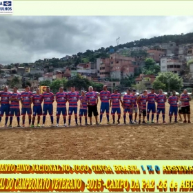 CAMPEONATO DE VETERANOS 2015 - GINGA BRASIL É O GRANDE CAMPEÃO