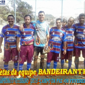 CAMPEONATO DE VETERANOS 2015 - GINGA BRASIL É O GRANDE CAMPEÃO