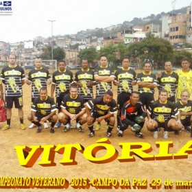 CAMPEONATO DE VETERANOS 2015 - GINGA BRASIL É O GRANDE CAMPEÃO