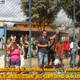 CAMPEONATO DE VETERANOS 2015 - GINGA BRASIL É O GRANDE CAMPEÃO