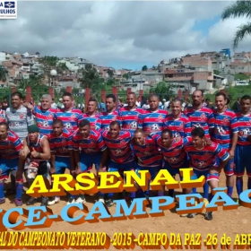 CAMPEONATO DE VETERANOS 2015 - GINGA BRASIL É O GRANDE CAMPEÃO