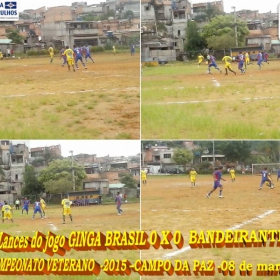 CAMPEONATO DE VETERANOS 2015 - GINGA BRASIL É O GRANDE CAMPEÃO
