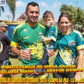 CAMPEONATO DE VETERANOS 2015 - GINGA BRASIL É O GRANDE CAMPEÃO