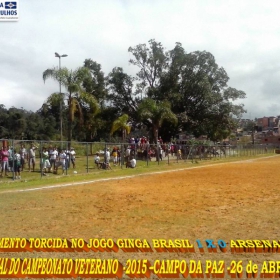 CAMPEONATO DE VETERANOS 2015 - GINGA BRASIL É O GRANDE CAMPEÃO