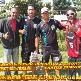 CAMPEONATO DE VETERANOS 2015 - GINGA BRASIL É O GRANDE CAMPEÃO