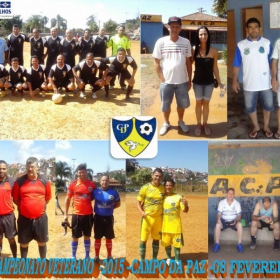 CAMPEONATO DE VETERANOS 2015 - GINGA BRASIL É O GRANDE CAMPEÃO