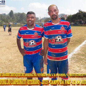 CAMPEONATO DE VETERANOS 2015 - GINGA BRASIL É O GRANDE CAMPEÃO