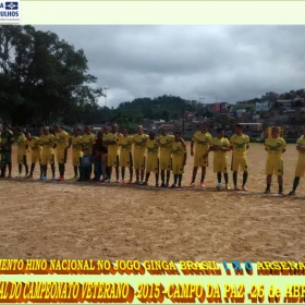 CAMPEONATO DE VETERANOS 2015 - GINGA BRASIL É O GRANDE CAMPEÃO