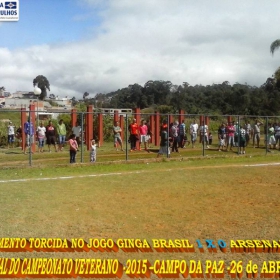CAMPEONATO DE VETERANOS 2015 - GINGA BRASIL É O GRANDE CAMPEÃO