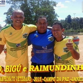 CAMPEONATO DE VETERANOS 2015 - GINGA BRASIL É O GRANDE CAMPEÃO
