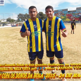 2ª COPA OS DONOS DA BOLA 2015 -  VASCO VILA R EAL - BI-CAMPEÃO 
