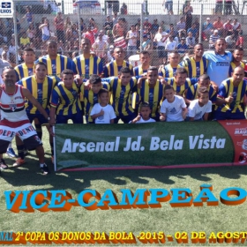 2ª COPA OS DONOS DA BOLA 2015 -  VASCO VILA R EAL - BI-CAMPEÃO 
