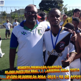 2ª COPA OS DONOS DA BOLA 2015 -  VASCO VILA R EAL - BI-CAMPEÃO 