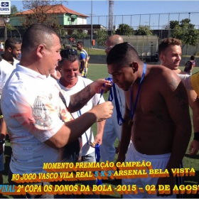 2ª COPA OS DONOS DA BOLA 2015 -  VASCO VILA R EAL - BI-CAMPEÃO 