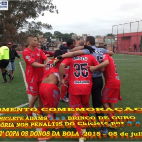 2ª COPA OS DONOS DA BOLA 2015 -  VASCO VILA R EAL - BI-CAMPEÃO 