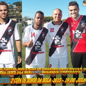 2ª COPA OS DONOS DA BOLA 2015 -  VASCO VILA R EAL - BI-CAMPEÃO 