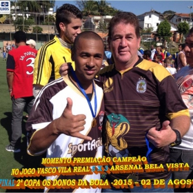 2ª COPA OS DONOS DA BOLA 2015 -  VASCO VILA R EAL - BI-CAMPEÃO 