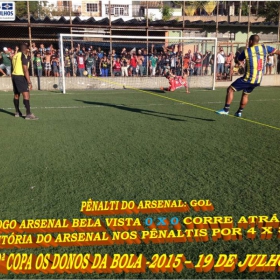 2ª COPA OS DONOS DA BOLA 2015 -  VASCO VILA R EAL - BI-CAMPEÃO 