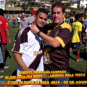 2ª COPA OS DONOS DA BOLA 2015 -  VASCO VILA R EAL - BI-CAMPEÃO 