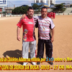 2ª COPA OS DONOS DA BOLA 2015 -  VASCO VILA R EAL - BI-CAMPEÃO 