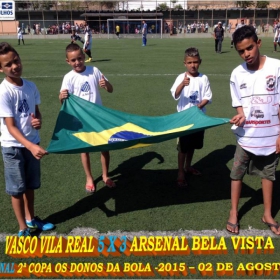 2ª COPA OS DONOS DA BOLA 2015 -  VASCO VILA R EAL - BI-CAMPEÃO 