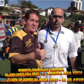 2ª COPA OS DONOS DA BOLA 2015 -  VASCO VILA R EAL - BI-CAMPEÃO 