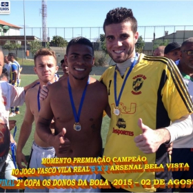 2ª COPA OS DONOS DA BOLA 2015 -  VASCO VILA R EAL - BI-CAMPEÃO 
