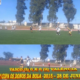 2ª COPA OS DONOS DA BOLA 2015 -  VASCO VILA R EAL - BI-CAMPEÃO 