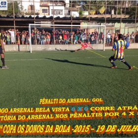 2ª COPA OS DONOS DA BOLA 2015 -  VASCO VILA R EAL - BI-CAMPEÃO 