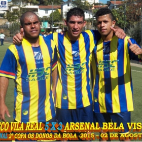 2ª COPA OS DONOS DA BOLA 2015 -  VASCO VILA R EAL - BI-CAMPEÃO 