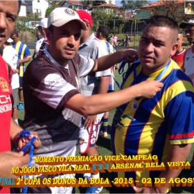 2ª COPA OS DONOS DA BOLA 2015 -  VASCO VILA R EAL - BI-CAMPEÃO 