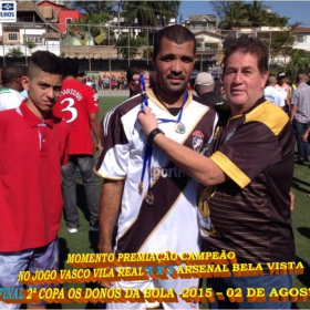 2ª COPA OS DONOS DA BOLA 2015 -  VASCO VILA R EAL - BI-CAMPEÃO 