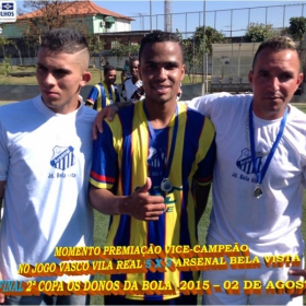 2ª COPA OS DONOS DA BOLA 2015 -  VASCO VILA R EAL - BI-CAMPEÃO 