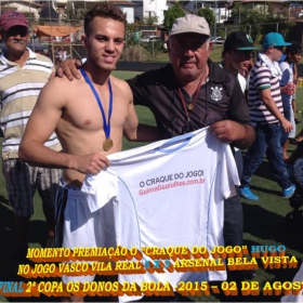 2ª COPA OS DONOS DA BOLA 2015 -  VASCO VILA R EAL - BI-CAMPEÃO 
