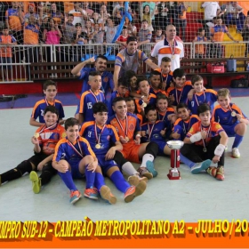 WIMPRO - MENORES - CAMPEÃO SUB-12  METROPOLITANO A2 2015