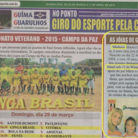 WIMPRO - MENORES - CAMPEÃO SUB-12  METROPOLITANO A2 2015