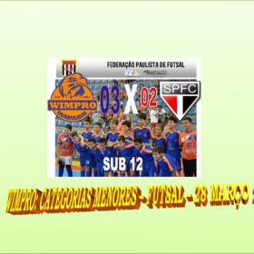 WIMPRO - MENORES - CAMPEÃO SUB-12  METROPOLITANO A2 2015