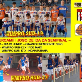 WIMPRO - MENORES - CAMPEÃO SUB-12  METROPOLITANO A2 2015